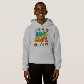 Game Craft Retro Gamer Hoodie (Voorkant volledig)