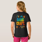 Game Craft Retro Gamer T-shirt (Achterkant volledig)