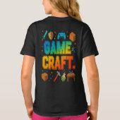 Game Craft Retro Gamer T-shirt (Achterkant)