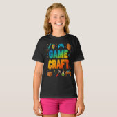 Game Craft Retro Gamer T-shirt (Voorkant volledig)