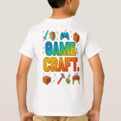 Game Craft Retro Gamer T-shirt (Achterkant)