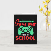Game Cross Stick over Terug naar school AppleCL Kaart (Gele Bloem)