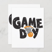 Game Dag Basketbal Grappige Jeugd Mannen Vrouwen S (Voorkant / Achterkant)