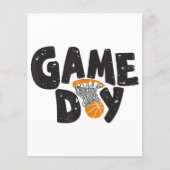 Game Dag Basketbal Grappige Jeugd Mannen Vrouwen S (Voorkant)