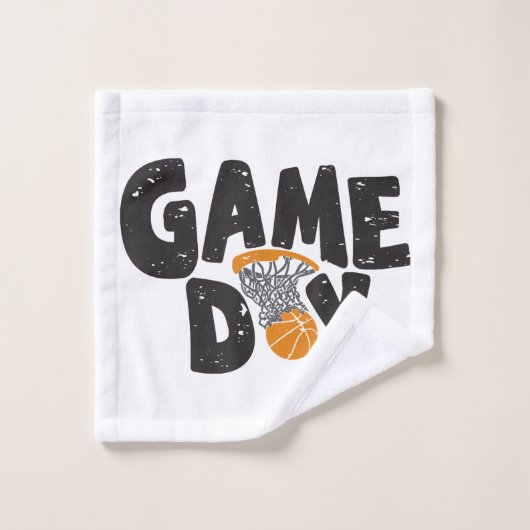 Game Dag Basketbal Grappige Jeugd Mannen Vrouwen S Washandje (Wasdoekje)