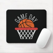 Game Dag Basketbal Liefhebber Basketbal Speler Fun Muismat (Met muis)