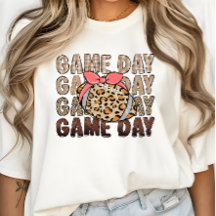Game Dag Shirt Football Mama T-shirt Cheer Mom T-s