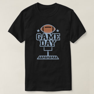 Game Day Amerikaans Football Grafisch Ontwerp T-shirt