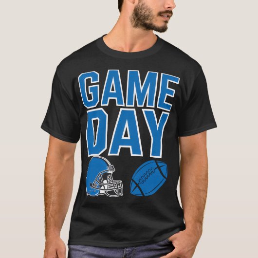 Game Day - Amerikaans Football T-shirt (Voorkant)