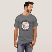 Game Day Baseball Ma Leopard Vrouwen Apparel moede T-shirt (Voorkant volledig)