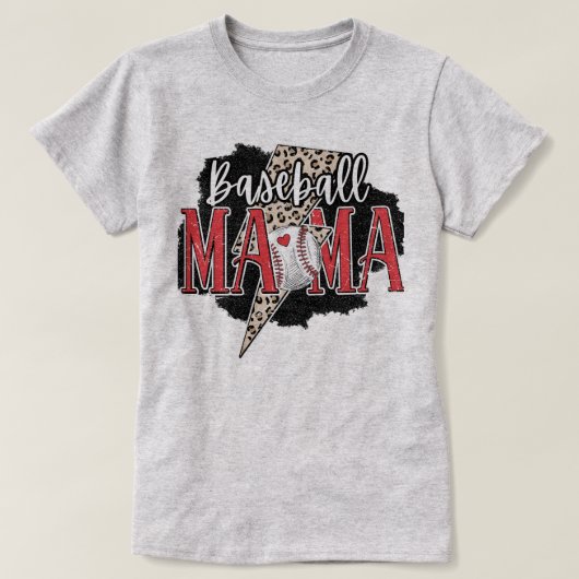 Game Day Baseball Mom Tee - Baseball Graphic Tee T-shirt (Design voorkant)