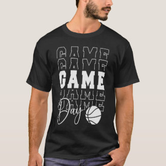 Game Day Basketbal Sport T-shirt