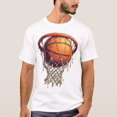Game Day Basketball Drip T-shirt (Voorkant)