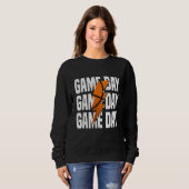 Game Day Basketball Leopard Lightning Trui (Voorkant volledig)