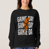 Game Day Basketball Leopard Lightning Trui (Voorkant)