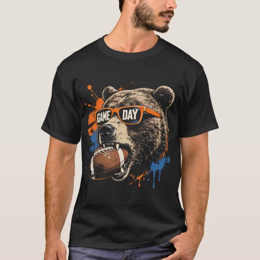 Game Day Bear T-shirt (Voorkant)