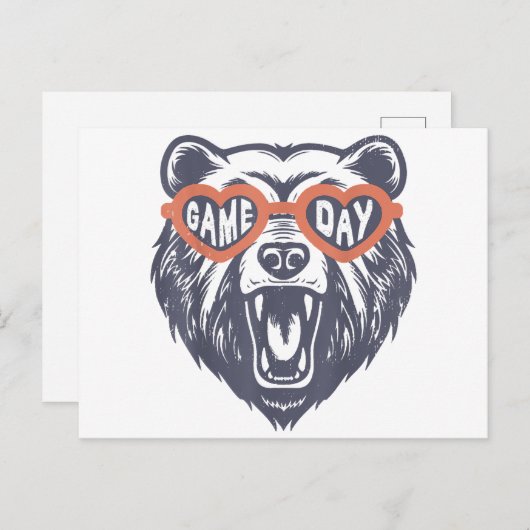 Game Day Beer Briefkaart (Voorkant / Achterkant)