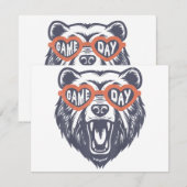 Game Day Beer  Feestdagenkaart (Voorkant / Achterkant)