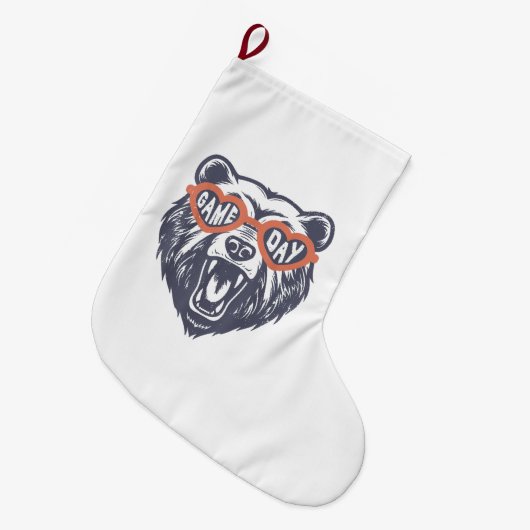 Game Day Beer Grote Kerstsok (Voorkant (Hangend))