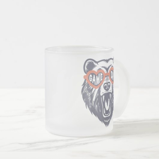 Game Day Beer Matglas Koffiemok (Voorkant rechts)