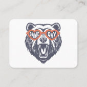 Game Day Beer Visitekaartje (Achterkant)