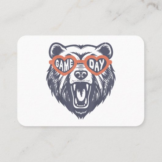 Game Day Beer Visitekaartje (Achterkant)