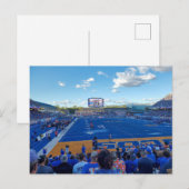 Game Day Blue Turf Stadion Briefkaart (Voorkant / Achterkant)