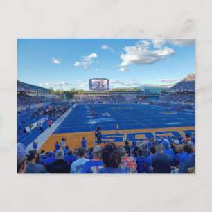 Game Day Blue Turf Stadion Briefkaart