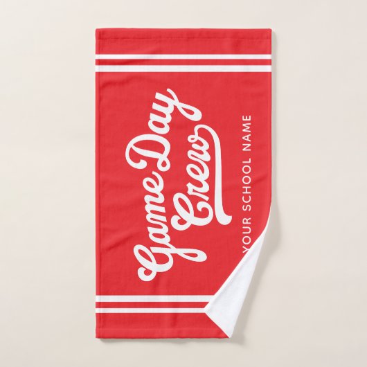 Game Day Crew Aangepaste Sport Handdoek, Teamgeest Handdoek (Handdoek)