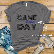 Game Day custom mascotte voor elke sport