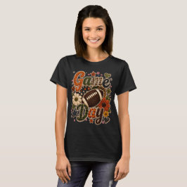 Game Day Dames T-Shirt voor Herfst Football