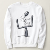 Game Day Doelpost Crewneck Trui (Design voorkant)