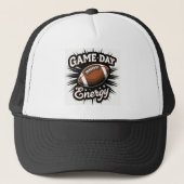 Game Day Energy Football Hat Trucker Pet (Voorkant)