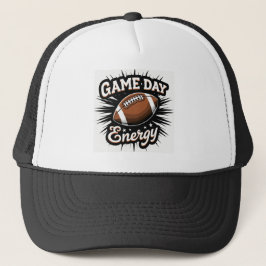 Game Day Energy Football Hat Trucker Pet
