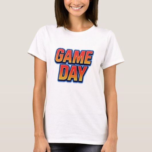 Game Day Energy T-shirt (Voorkant)