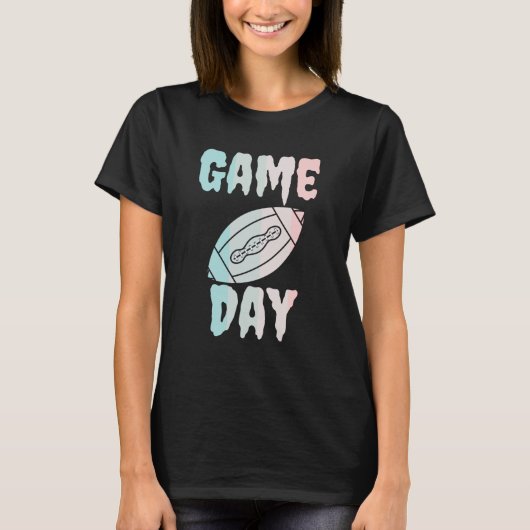 Game day  fantasy football quote t-shirt (Voorkant)