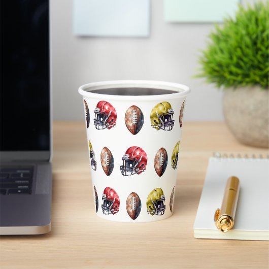 Game Day Field-Side Fun Paper Cups Papieren Bekers (Insitu)