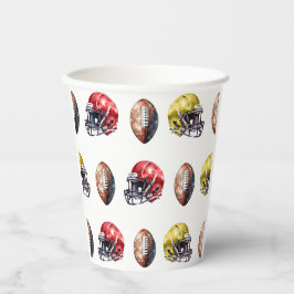 Game Day Field-Side Fun Paper Cups Papieren Bekers