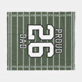 Game Day Football Fleece Deken (Voorkant (Horizontaal))