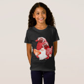 Game Day Football Gnome mam Dad Reference Touchdow T-shirt (Voorkant volledig)