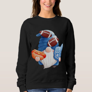 Game Day Football Gnome Touchdown Coach Dad Refere Trui