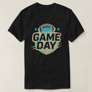 Game Day Football Graphic T-shirt