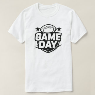 Game Day Football Graphic T-shirt