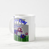 Game Day Football Koffie Mok (Voorkant links)