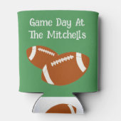 Game Day Football PERSONALISEREN Drink Blikjeskoeler (Achterkant)