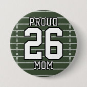 Game Day Football Ronde Button 7,6 Cm (Voorkant)