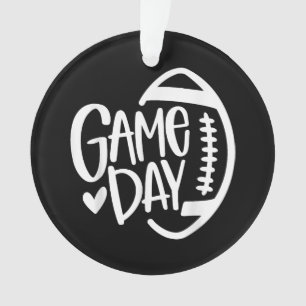 Game Day Football Seizoen Funny Mannen Vrouwenteam Ornament