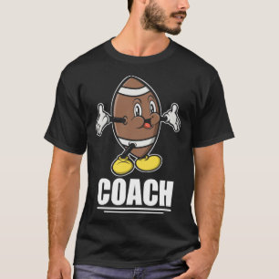 Game Day Football Seizoen Team Sport Praktijk Coac T-shirt