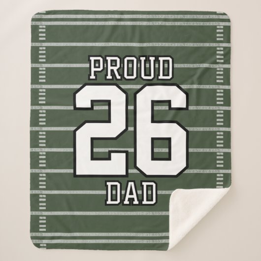 Game Day Football Sherpa Deken (Voorkant)