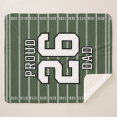 Game Day Football Sherpa Deken (Voorkant (horizontaal))